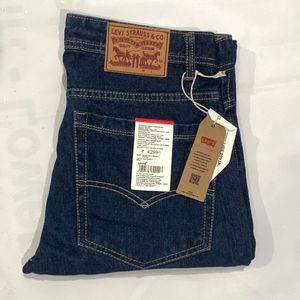 Levi’s Boys’ Dark Blue Jeans - Size 32, Length 39,