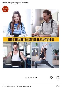 Posture corrector 🏋️‍♀️💪✨back support