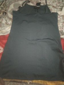 Sleeveless Greyish Mini Dress