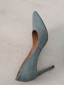 Heels By Charles And Keith...Light Blue Colour
