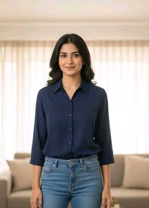 🛍️Used Navy Blue Shirt⭐⭐⭐⭐⭐