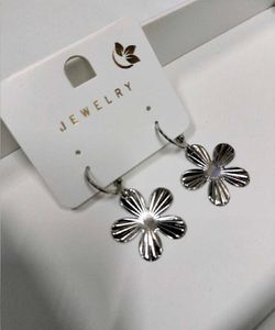 3 Pairs Flower &amp; Butterfly Earrings