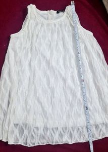 Girls Party Wear Dress White