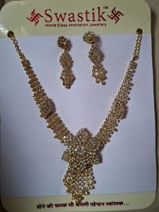 Swastik Imitation Jewellery Set