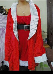 Christmas Dress With Robe