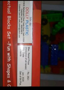 Building Blocks (64-piece Set) &amp; SURPRISE FREEBIE!