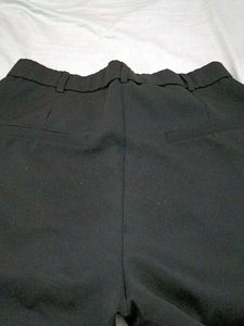 Black High Waist Trousers