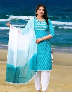 Elegant Printed Kurta Set