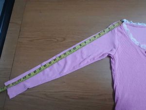 Lacey Coquette Pink Crop Top