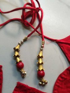 Red Embroidered Blouse