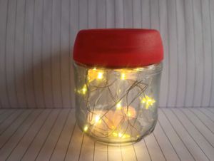 DIY Golden Lights Home Lamp