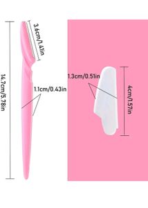 Twinkle Eyebrow Razor 3pcs Multicolor