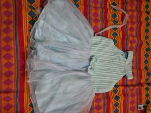 Baby Blue Tulle Dress