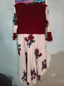 Floral Print Fit &amp; Flare Dress