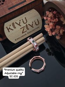 Women Ring Kiyu Ziyu Adjustable Anti tarnish Daily