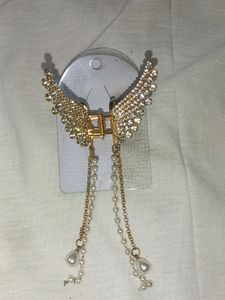 Stylish Jewellery Set And Clutcher Combo