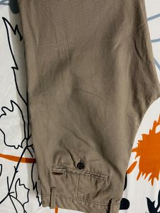 CODE Patterned Flat Trouser