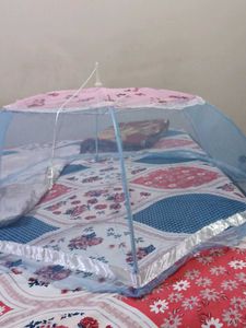 Pink &amp; Blue Mosquito Net For Kids