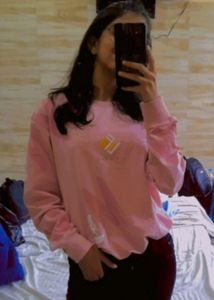 Stylish Pink Sweatshirt