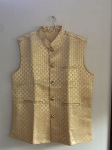 Gold Brocade Waistcoat