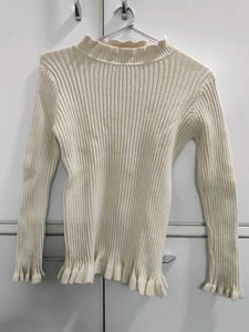 Wollen Polo Neck Tshirt