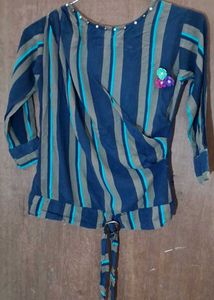 Striped Women's Top