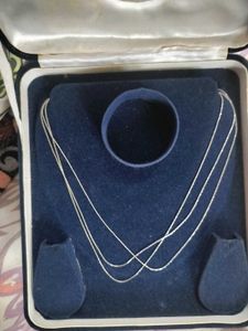 Set Of 92.5 Silver Chains