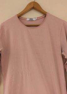 Zara Pink Tee - Size M