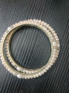 Pearl Bangle Set