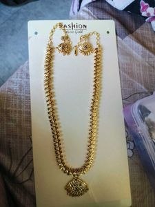 Gold-Plated Necklace Set impon panchaloham