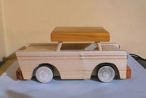 Vintage Wooden Toy Car