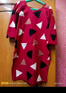 Very Beautiful Tomato Red Kurta❤️