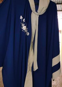 Elegant Abaya with Embroidery