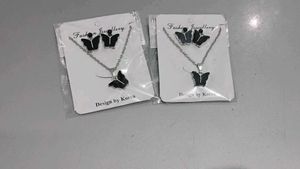 Butterfly Jewelry Set