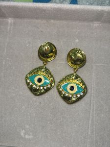 Evil Eye Dangle Earrings new