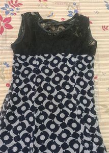 Netted Skater Dress 🖤