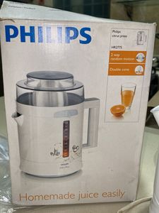 Philips Electric Juicer Maker Free Sipper