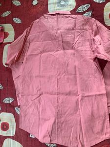 Pink Men Shirt