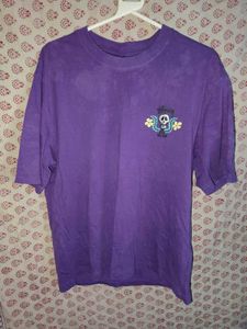 Purple Graphic Tee