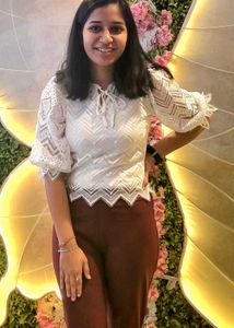 White Top For Party And Formal Wear!!