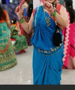 pure dabka zardozi work saree ...