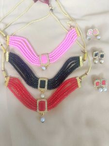Beaded Necklace Set