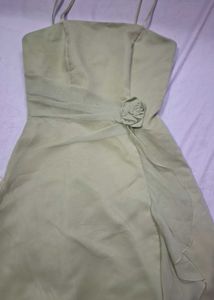 Valerie x Hansel &amp; Gretel Olive Garden Ruffle Gown