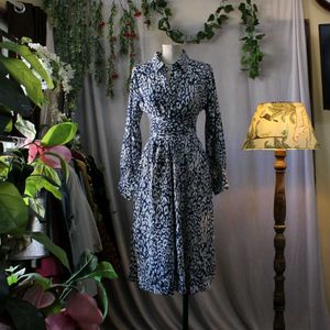 Chic Animal Print Dress