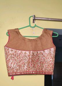 Gorgeous pink satin lehenga