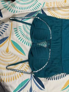 Birthday outfit Elegant sea blue Dress