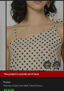 Polka Dot Midi Dress