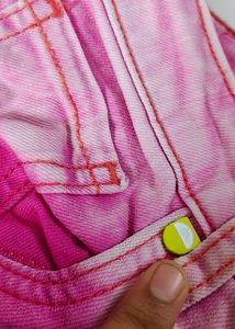 Women pink Denim