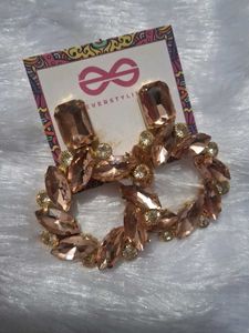 Stylish Gemstone Earrings