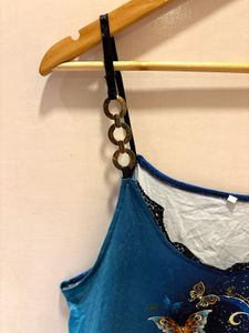 Butterfly Print Cami Top